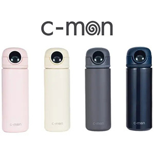 [シーモン] c-mon 指紋センサー付き真空断熱ボトル 500ml 