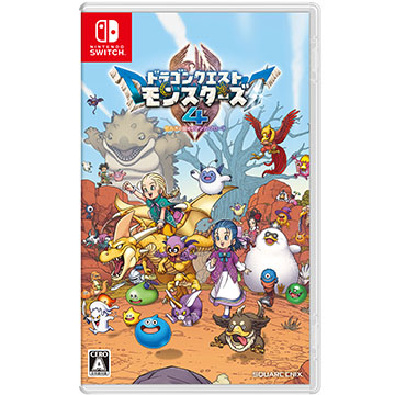 【予約販売】ゲームソフト・Nintendo Switch ドラゴンクエストモンスターズ４　枯れ木の国のビアンカ・フローラ
