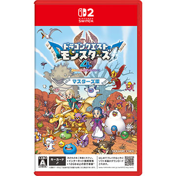 【予約販売】ゲームソフト・Nintendo Switch 2 ドラゴンクエストモンスターズ４　枯れ木の国のビアンカ・フローラ　マスターズ版