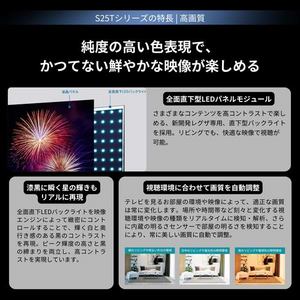 REGZA 32S25T 32V型 ハイビジョン液晶テレビ 地デジビューティ 2チューナーウラ搭載 クリア音声 地上デジ・BS・110度CSチューナー内蔵