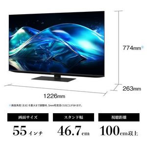 シャープ 4T-C55HN2 55V型 4K 液晶テレビ BS・CS 4Kチューナー内蔵 AIプロセッサー採用 ★在庫一掃品★