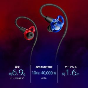 ソニー IER-M500 W インイヤーモニター 密閉ダイナミック型 新開発5mmドライバーユニット搭載 高耐久コネクター採用 クリア
