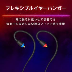 ソニー IER-M500 W インイヤーモニター 密閉ダイナミック型 新開発5mmドライバーユニット搭載 高耐久コネクター採用 クリア