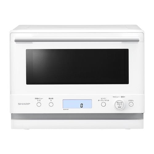 シャープ REWF187 オーブンレンジ らくチン！センサー搭載 お手入れ自動メニュー 18L ホワイト 2026年モデル(宅配商品)