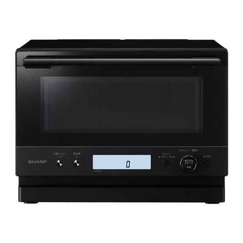 シャープ REWF237 オーブンレンジ 角皿スチームモデル らくチン！センサー搭載 23L ブラック 2026年モデル(宅配商品)