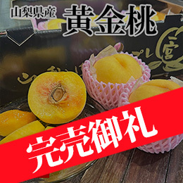 ［一富士］［山梨県産］黄金桃