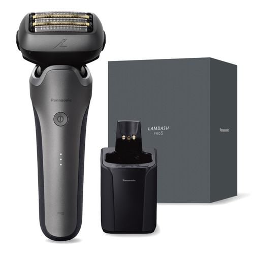 パナソニック ES-L572U-S ラムダッシュPRO 5枚刃 全自動洗浄充電器 防水 チタンシルバー