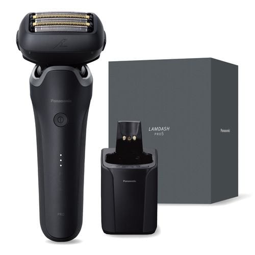 パナソニック ES-L572D-K ラムダッシュPRO 5枚刃 全自動洗浄充電器 防水 マットブラック