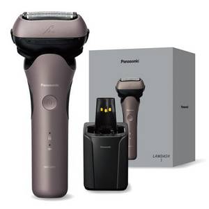 パナソニック ES-L382W-N ラムダッシュ 3枚刃 リニアモーター搭載 全自動洗浄充電器 防水 密着3Dヘッド ブラウンゴールド