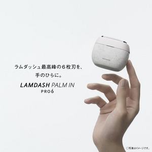 パナソニック ES-P650U-W ラムダッシュ パームインPRO 6枚刃 高速リニアモーター搭載 本体まるごと清潔水洗い 防水 マーブルホワイト