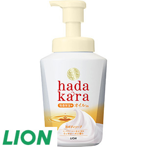 19[ライオン] hadakara泡ボディソープオイルイン本体（530ml×1本）