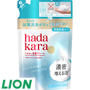 21[ライオン] hadakara泡ボディソープソープ替え（440ml×１コ）