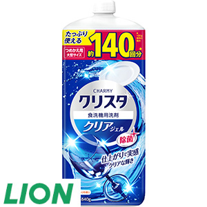 48[ライオン] CHARMY　クリスタ　クリアジェル替え大（840g×2本）