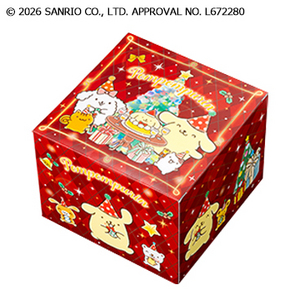 【Xmas】ポムポムプリン 聖夜のカスタードクリームケーキ プリン風味4号