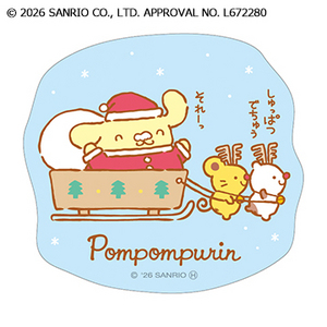 【Xmas】ポムポムプリン 聖夜のカスタードクリームケーキ プリン風味4号
