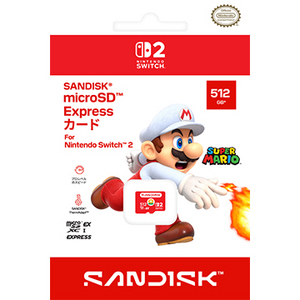 SanDisk microSD Express Card 512GB for Nintendo Switch 2 (99015881)